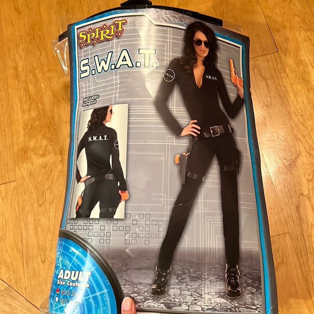 Spirit Halloween Women’s SWAT cop costume